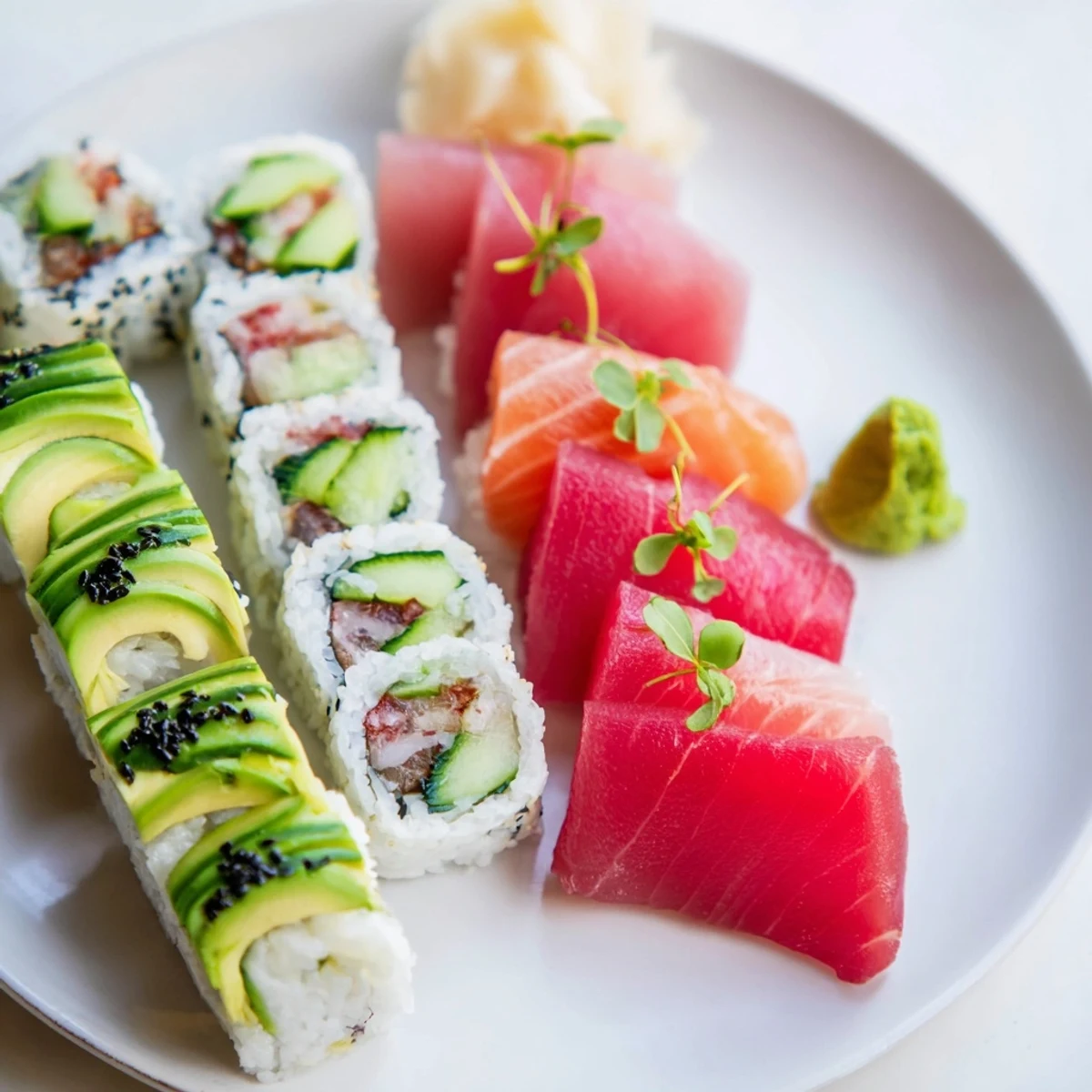 Enjoy this detailed image of a Sail Away Boat-Shaped Sushi Platter, perfect for sharing with friends and family.