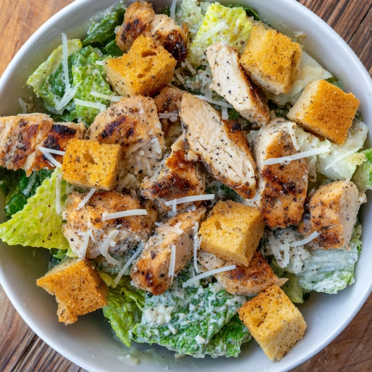 Beautiful Chicken Caesar Salad Skewers drizzled with creamy dressing, perfect for any gathering.