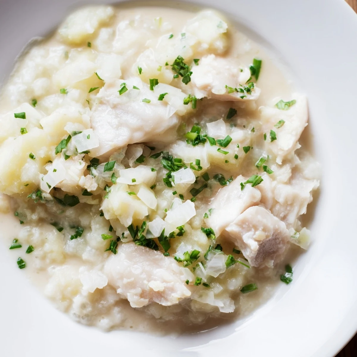 Steaming Icelandic Fish Stew: a hearty, comforting bowl of tender fish, potatoes, and milky broth.