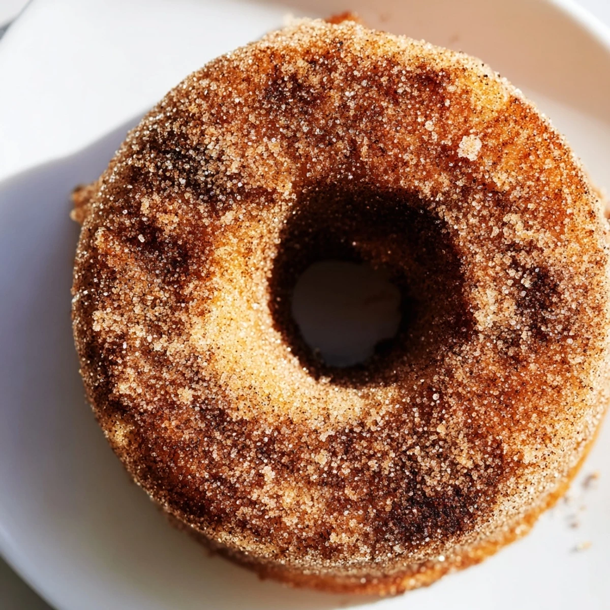 Biscuit dough transformed into delectable air fryer cinnamon sugar donuts.