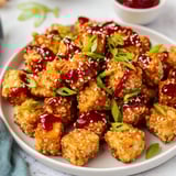 Honey Sriracha Tofu Nuggets