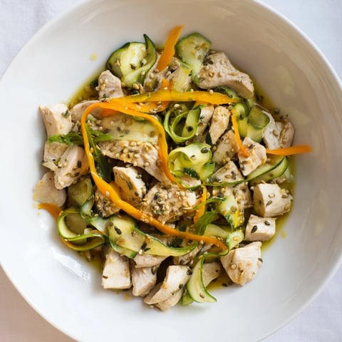 Deli Container Shaker Chicken Salad, featuring juicy chicken and crisp veggies, ready for a quick lunch.