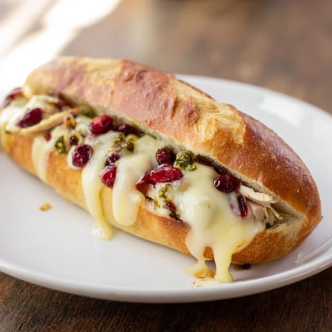 Pesto Cranberry Turkey Melt