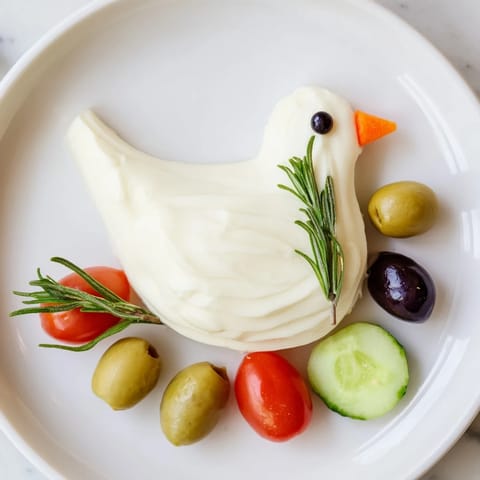 Peace Dove Christmas Olive Platter