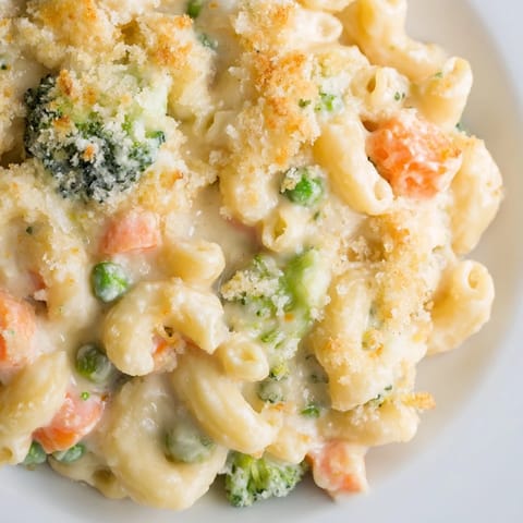 Garden Vegetable Mac and Cheese