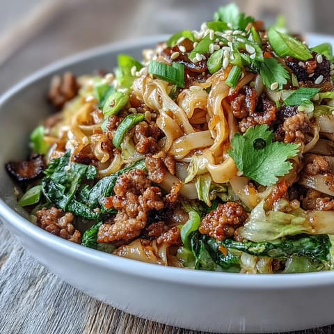 Savory Potsticker Noodle Bowls