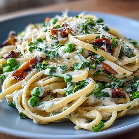 Lemon Butter Pasta Peas