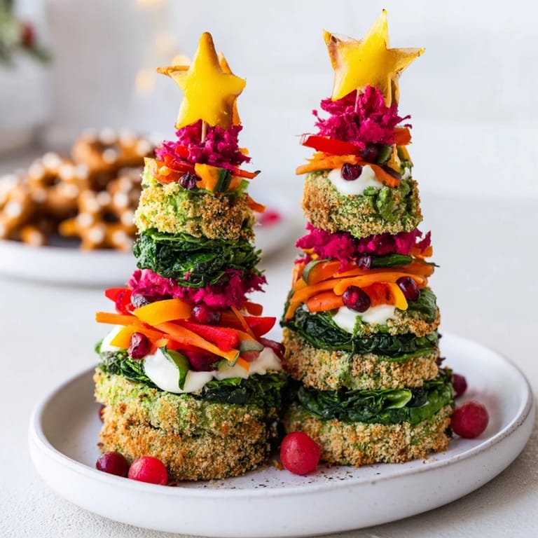 Vibrant Air Fryer Christmas Tree Veggie Tortilla Wraps, ready to eat, feature a delicious veggie and cheese filling.