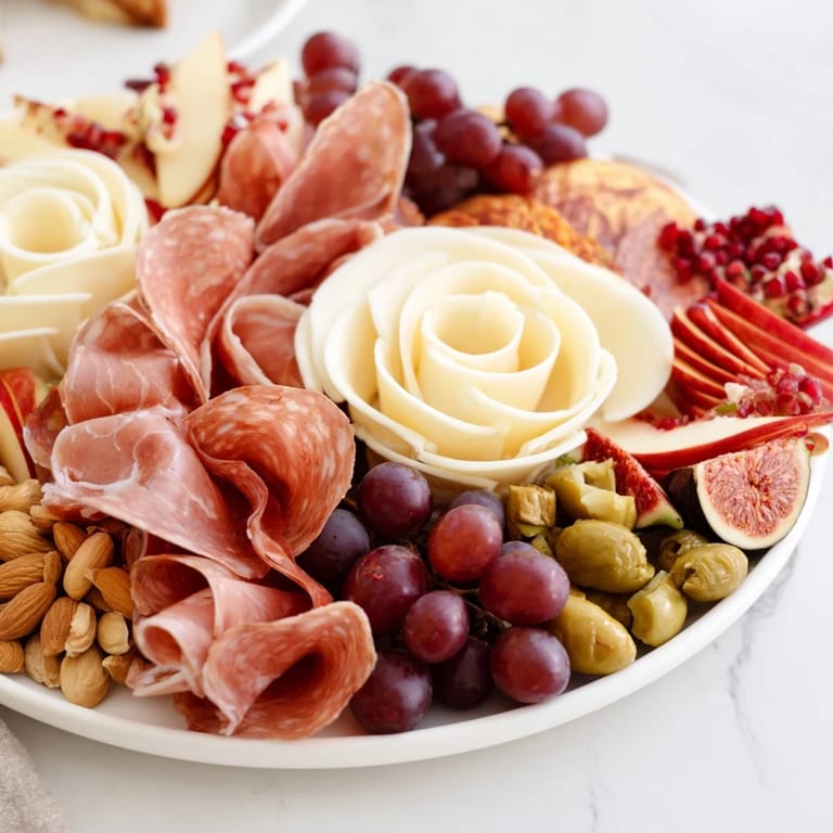 Vibrant Advanced Artisan Array features artisanal charcuterie with an impressive array of flavors and textures.