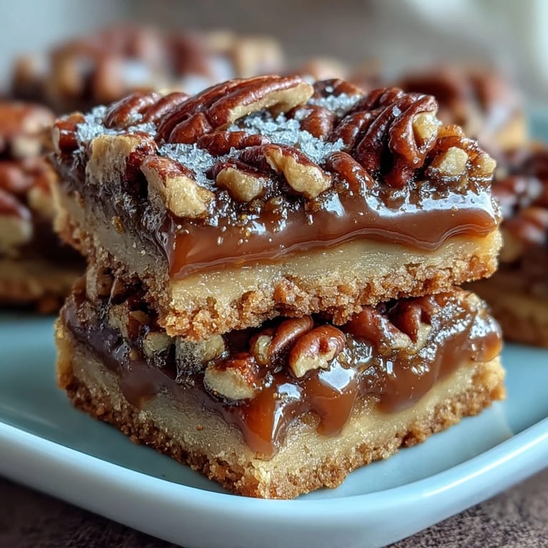 Buttery cookies with caramel swirl and pecans, golden brown and perfect for a sweet, nutty treat.